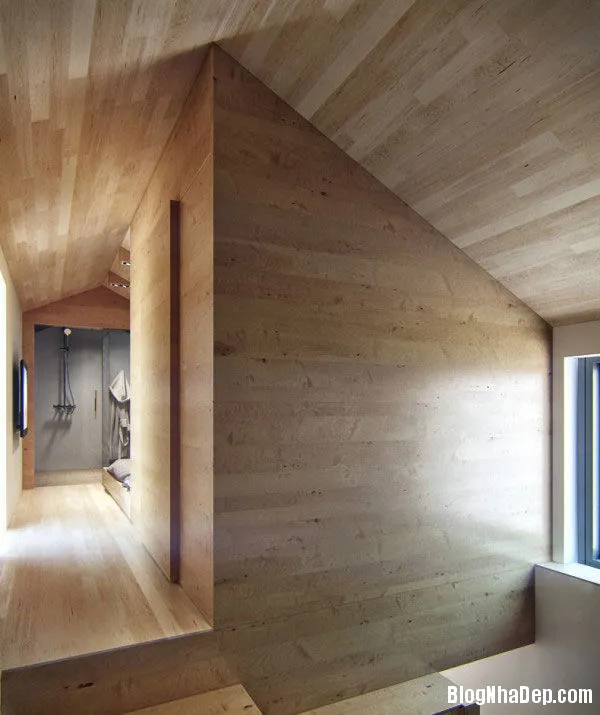 20140725012143365 Mẫu nhà nhỏ 2 tầng diện tích 18m2 với nội thất gỗ độc đáo
