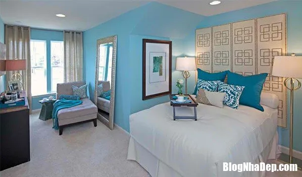 fbd274da11423f74f2f85d1e67899908 Những không gian phòng ngủ đẹp thư giãn với sắc xanh blue