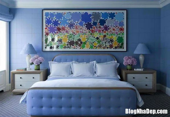 1161c29a68403d3020b8d6b63e8affb5 Những không gian phòng ngủ đẹp thư giãn với sắc xanh blue