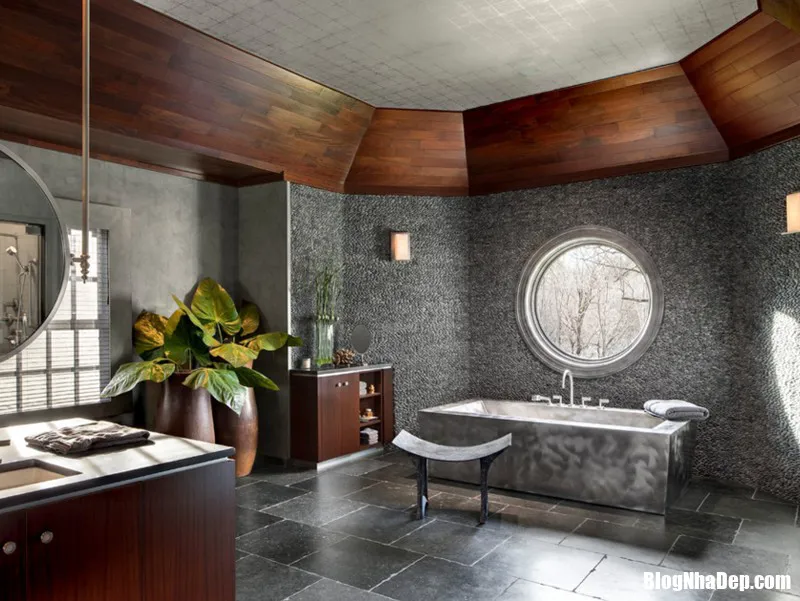 Phòng tắm đẹp mang phong cách đương đại làm say đắm lòng người