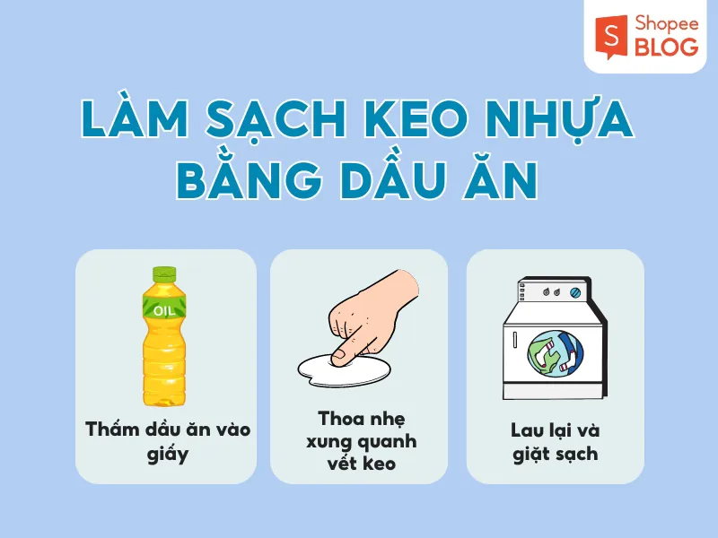 10+ cách tẩy keo nhựa trên quần áo sạch nhanh chóng tại nhà