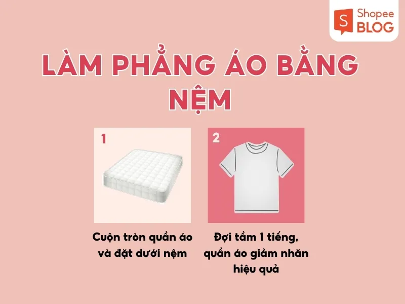 11+ cách làm phẳng áo bị nhăn không cần bàn ủi nhanh nhất