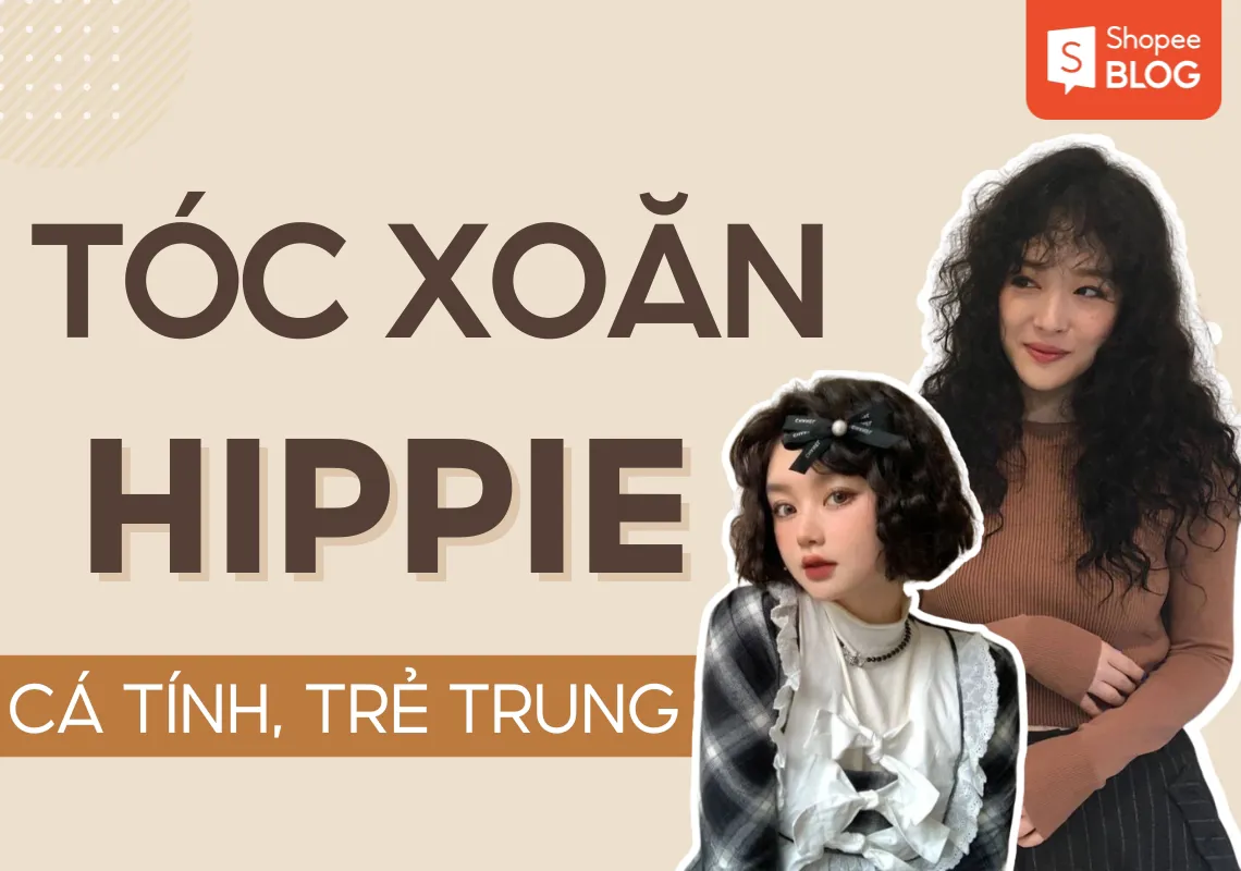 13+ kiểu tóc xoăn hippie cá tính được yêu thích hiện nay