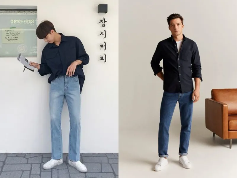 15+ cách phối đồ với quần jean nam thời trang, ấn tượng