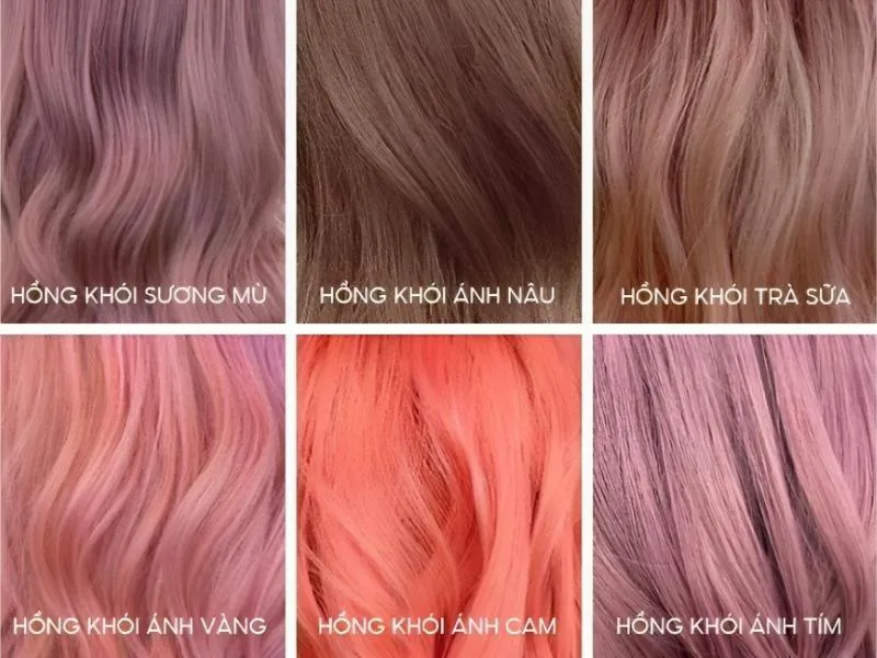 15+ kiểu tóc màu hồng khói nam thịnh hành nhất hiện nay