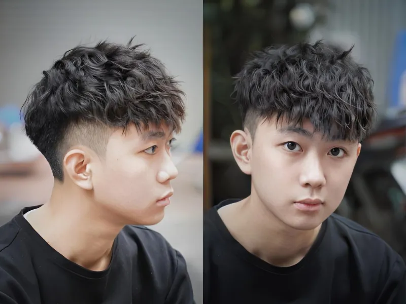 15+ kiểu tóc mohican uốn trendy và sành điệu cho nam giới