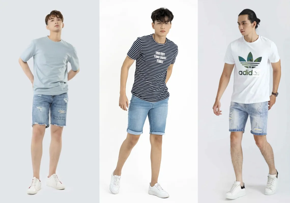 15+ outfit phối đồ với quần short nam đẹp và sành điệu