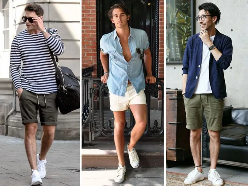 15+ outfit phối đồ với quần short nam đẹp và sành điệu