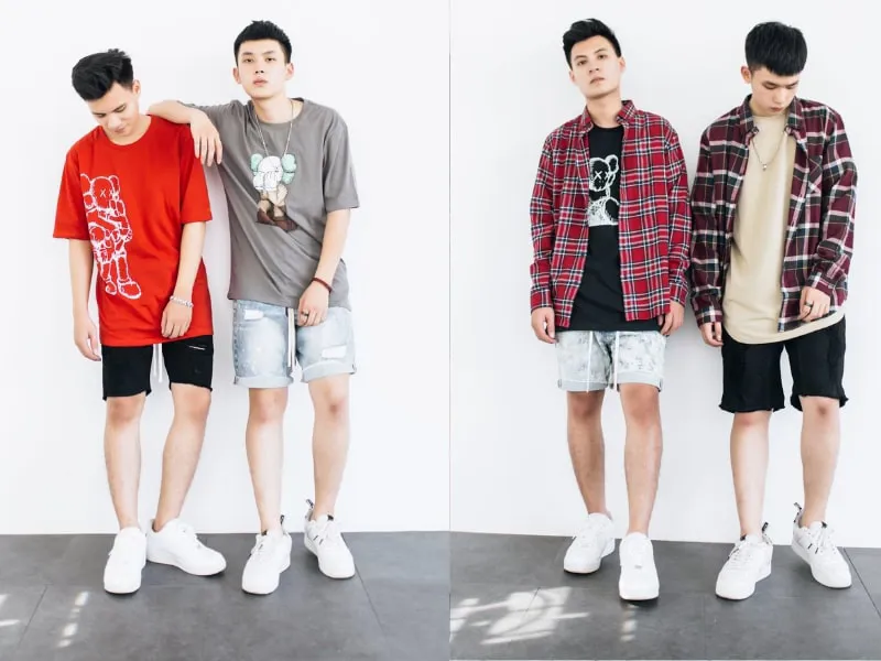 15+ outfit phối đồ với quần short nam đẹp và sành điệu