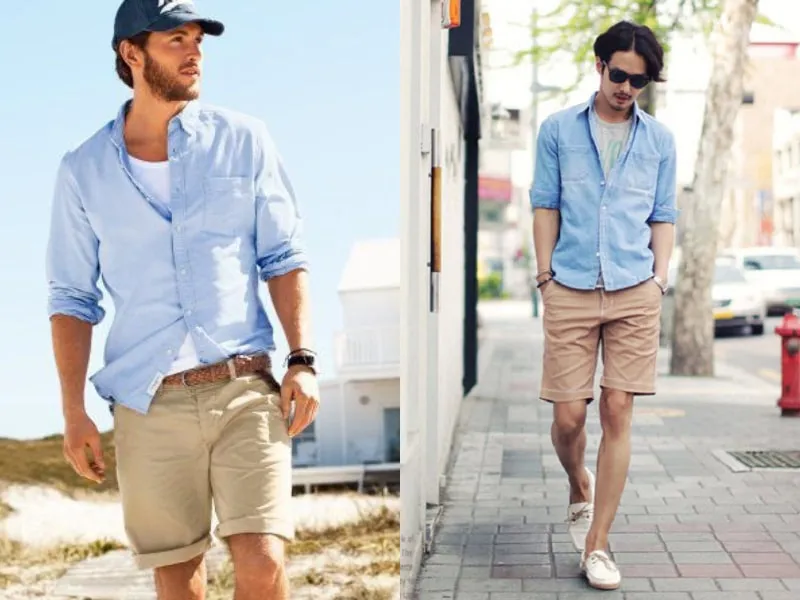 15+ outfit phối đồ với quần short nam đẹp và sành điệu