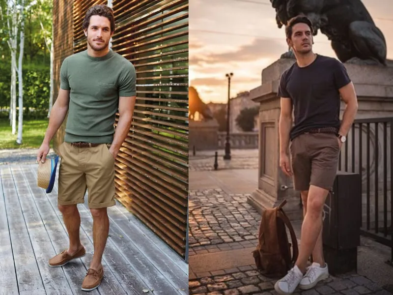 15+ outfit phối đồ với quần short nam đẹp và sành điệu