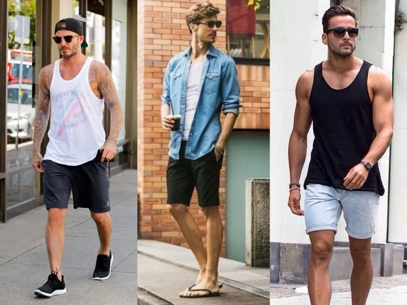 15+ outfit phối đồ với quần short nam đẹp và sành điệu