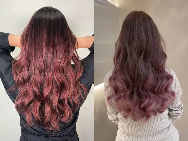 15+ tóc nâu hồng giúp các bạn nữ tôn da triệt để