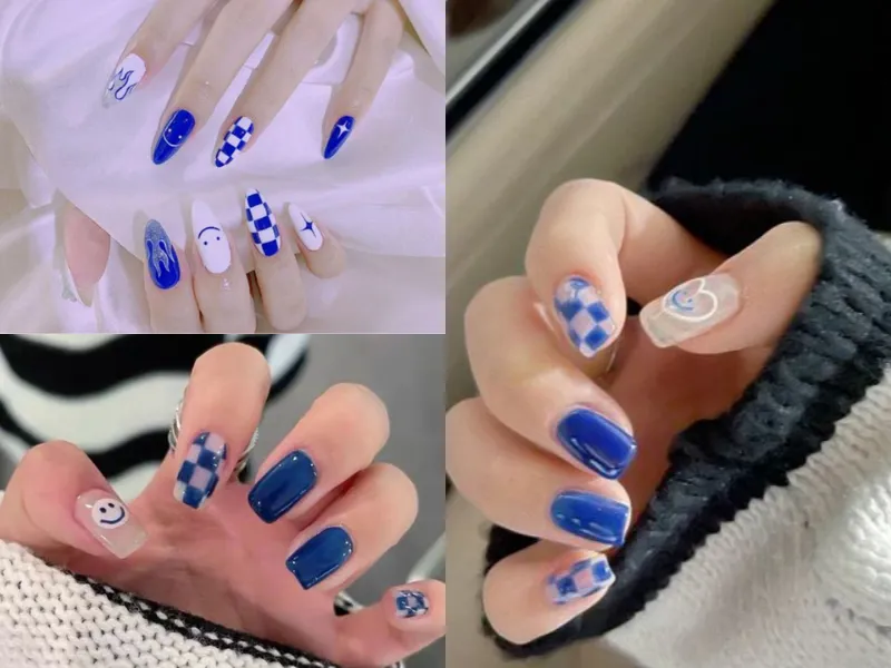 20+ mẫu nail caro trendy, xinh xắn, ấn tượng cho các nàng