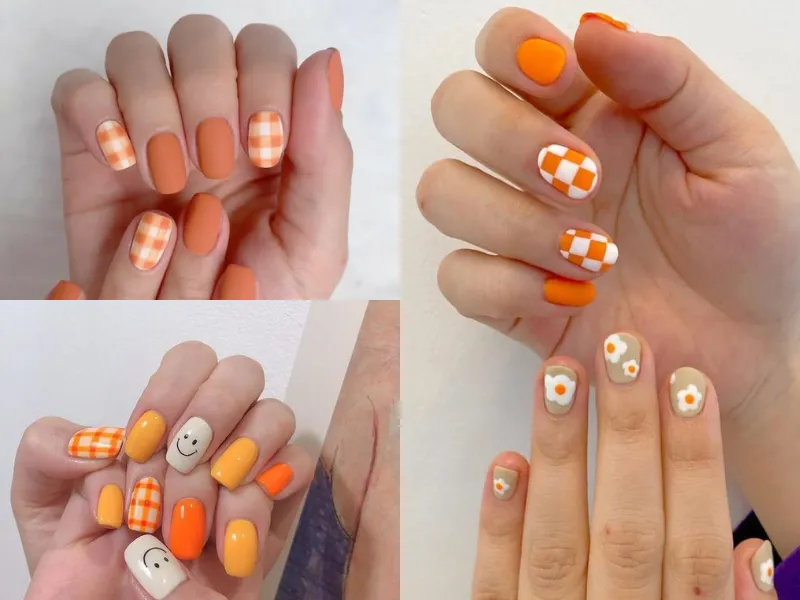 20+ mẫu nail caro trendy, xinh xắn, ấn tượng cho các nàng