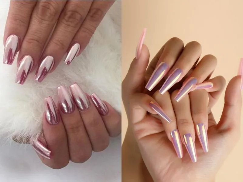 20+ mẫu nail màu hồng đẹp ngất ngây cho phái nữ