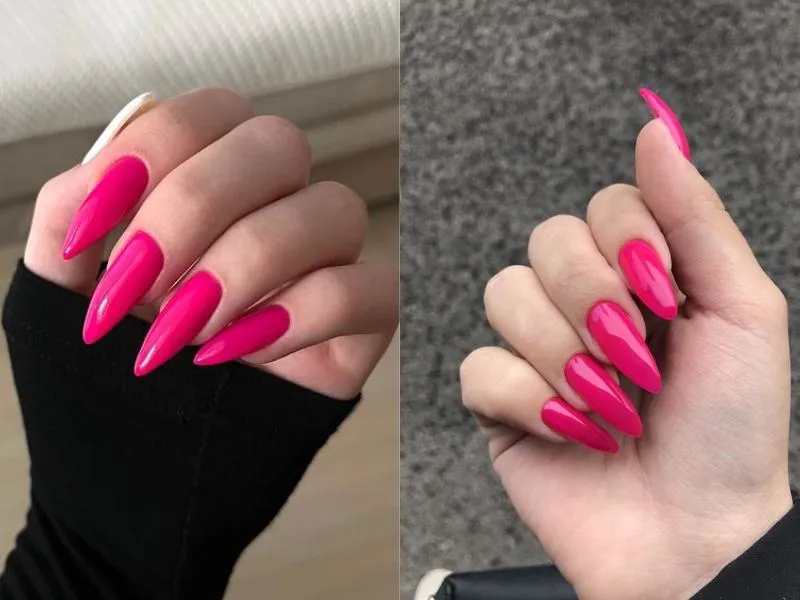 20+ mẫu nail màu hồng đẹp ngất ngây cho phái nữ