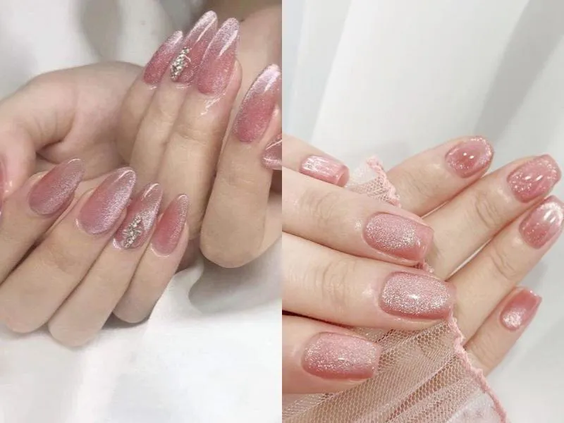 20+ mẫu nail màu hồng đẹp ngất ngây cho phái nữ