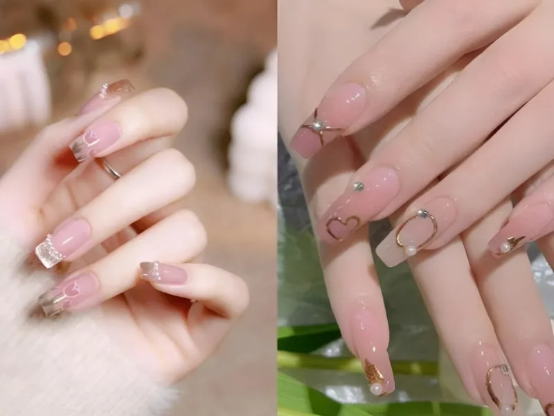 20+ mẫu nail màu hồng đẹp ngất ngây cho phái nữ