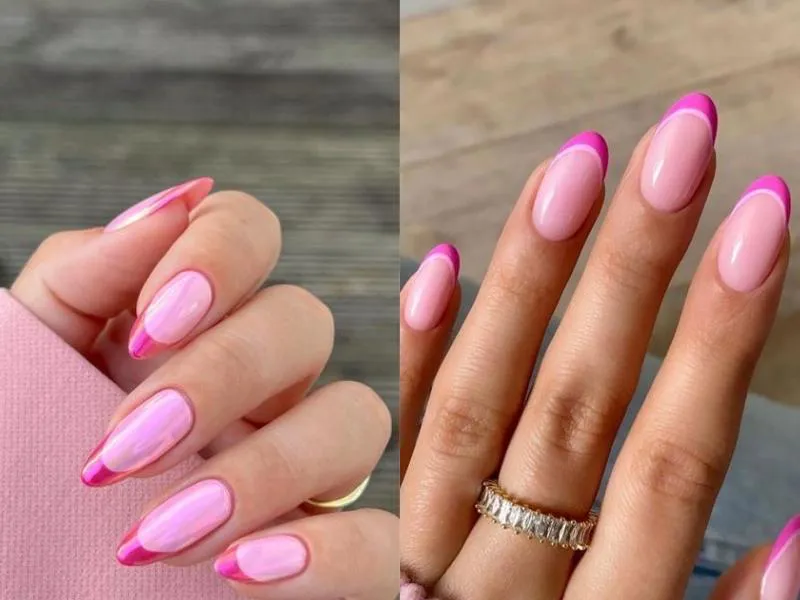 20+ mẫu nail màu hồng đẹp ngất ngây cho phái nữ