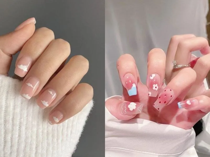 20+ mẫu nail màu hồng đẹp ngất ngây cho phái nữ