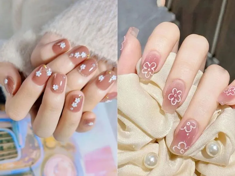 20+ mẫu nail màu hồng đẹp ngất ngây cho phái nữ