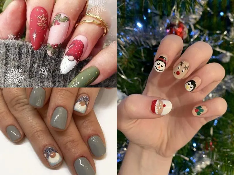 30+ mẫu nail noel đẹp dẫn đầu xu hướng hiện nay