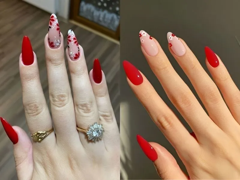 30+ mẫu nail Tết 2024 hot trend, rực rỡ đón Xuân sang