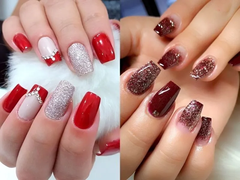 30+ mẫu nail Tết 2024 hot trend, rực rỡ đón Xuân sang