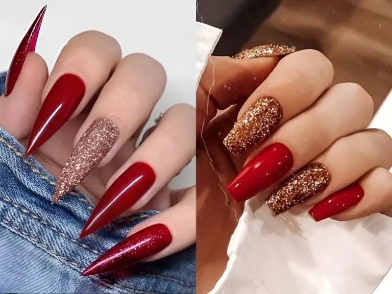 30+ mẫu nail Tết 2024 hot trend, rực rỡ đón Xuân sang