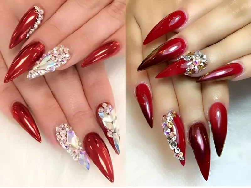 30+ mẫu nail Tết 2024 hot trend, rực rỡ đón Xuân sang