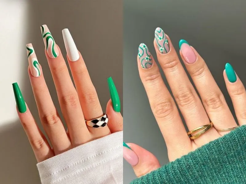 30+ mẫu nail Tết 2024 hot trend, rực rỡ đón Xuân sang