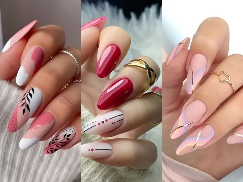 30+ mẫu nail Tết 2024 hot trend, rực rỡ đón Xuân sang