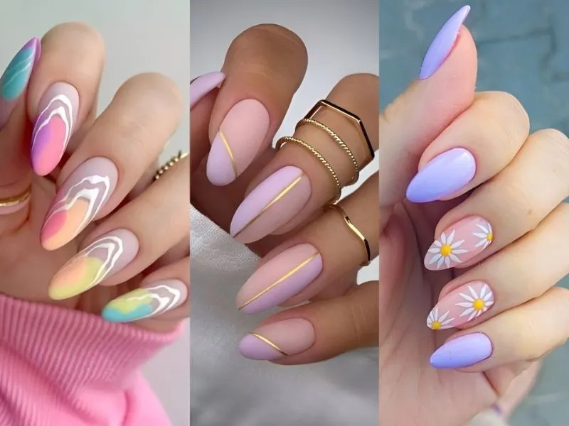 30+ mẫu nail Tết 2024 hot trend, rực rỡ đón Xuân sang