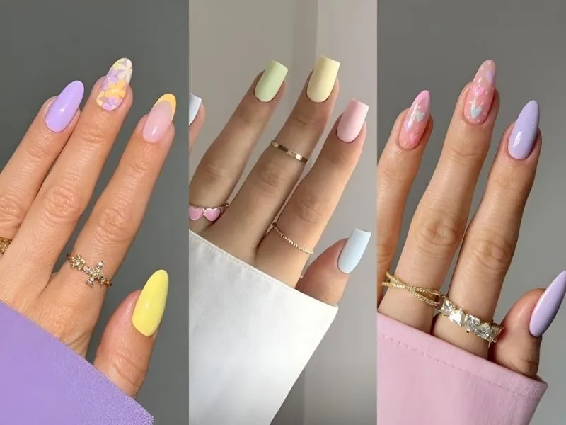 30+ mẫu nail Tết 2024 hot trend, rực rỡ đón Xuân sang