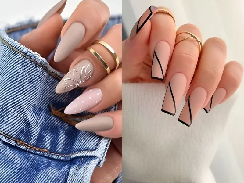 30+ mẫu nail Tết 2024 hot trend, rực rỡ đón Xuân sang