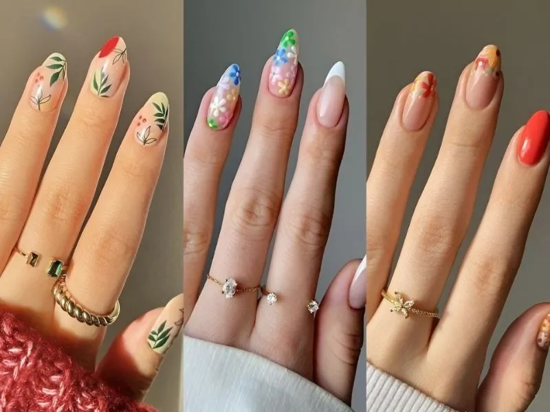 30+ mẫu nail Tết 2024 hot trend, rực rỡ đón Xuân sang