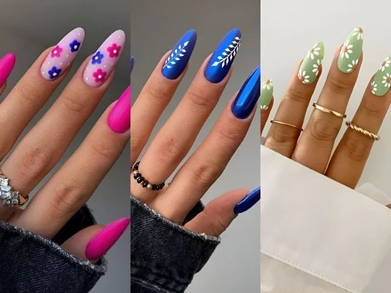 30+ mẫu nail Tết 2024 hot trend, rực rỡ đón Xuân sang