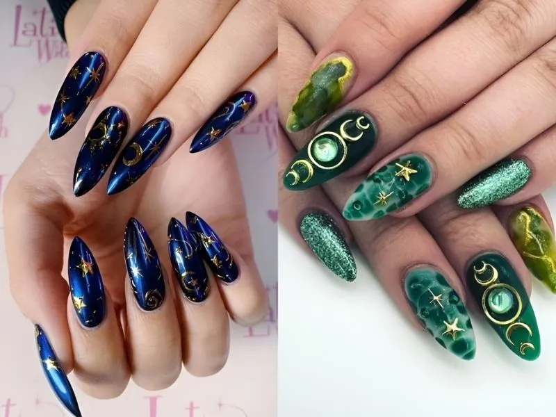 30+ mẫu nail Tết 2024 hot trend, rực rỡ đón Xuân sang