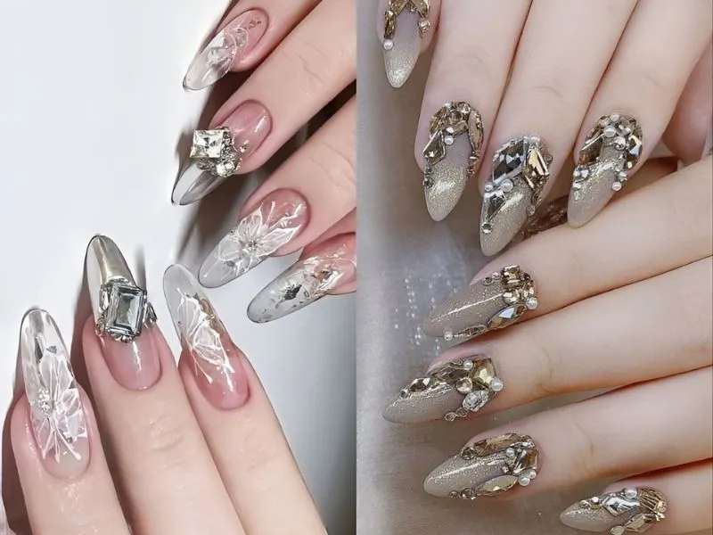 30+ mẫu nail Tết 2024 hot trend, rực rỡ đón Xuân sang