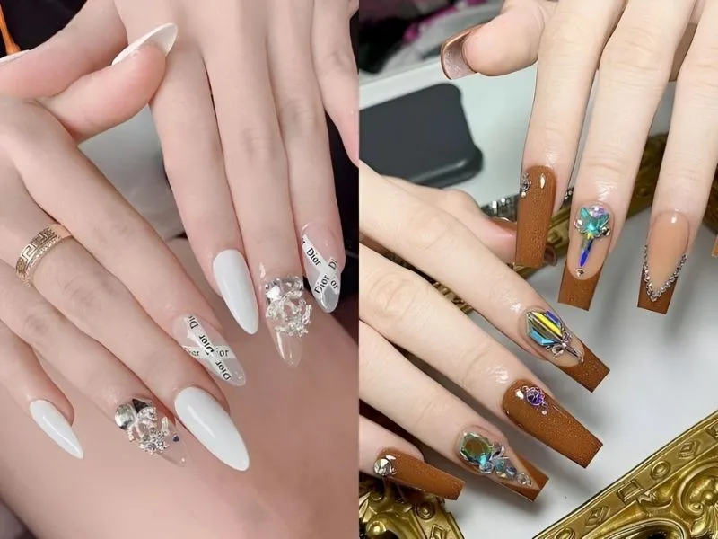 30+ mẫu nail Tết 2024 hot trend, rực rỡ đón Xuân sang