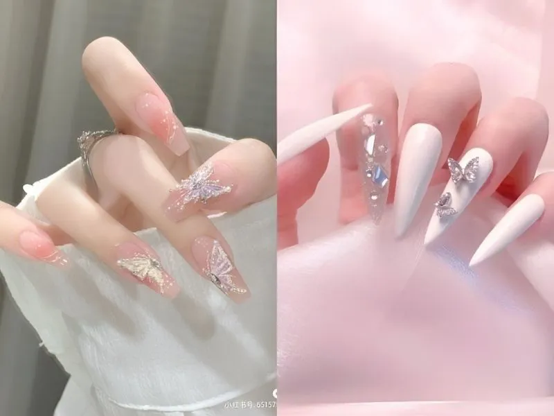 30+ mẫu nail Tết 2024 hot trend, rực rỡ đón Xuân sang