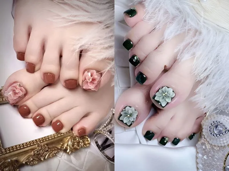 30+ mẫu nail Tết 2024 hot trend, rực rỡ đón Xuân sang