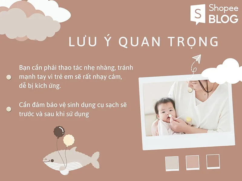 5 Cách rửa mũi cho trẻ sơ sinh an toàn