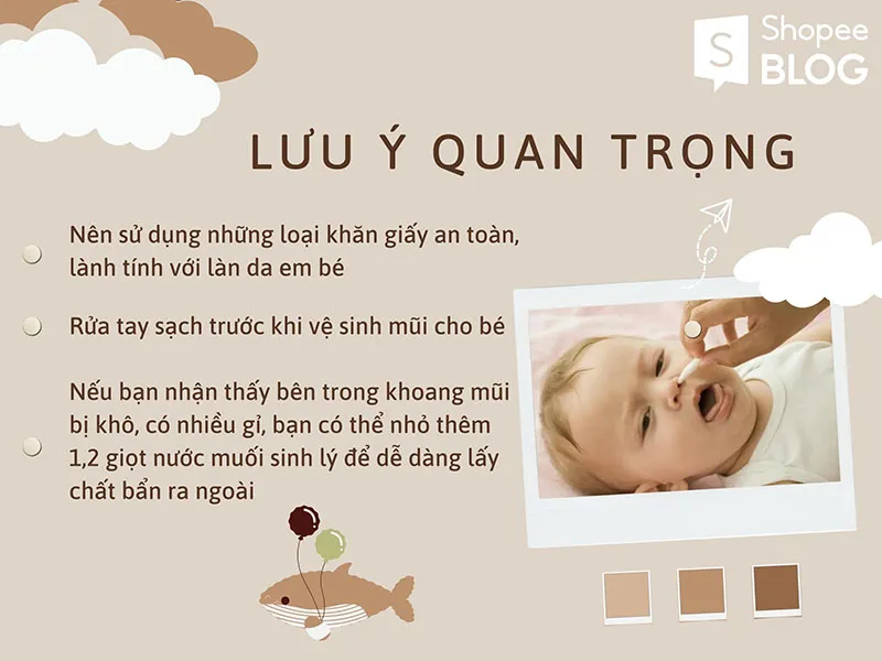 5 Cách rửa mũi cho trẻ sơ sinh an toàn