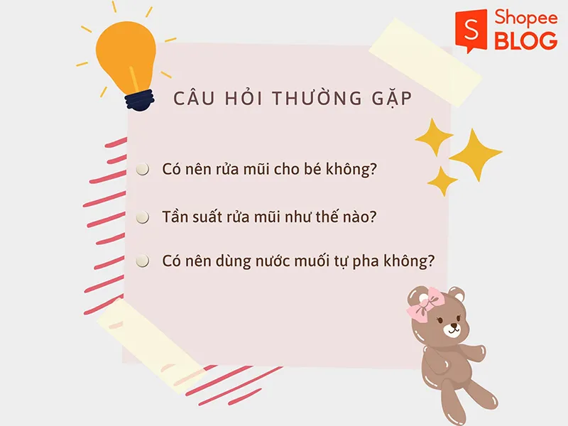 5 Cách rửa mũi cho trẻ sơ sinh an toàn