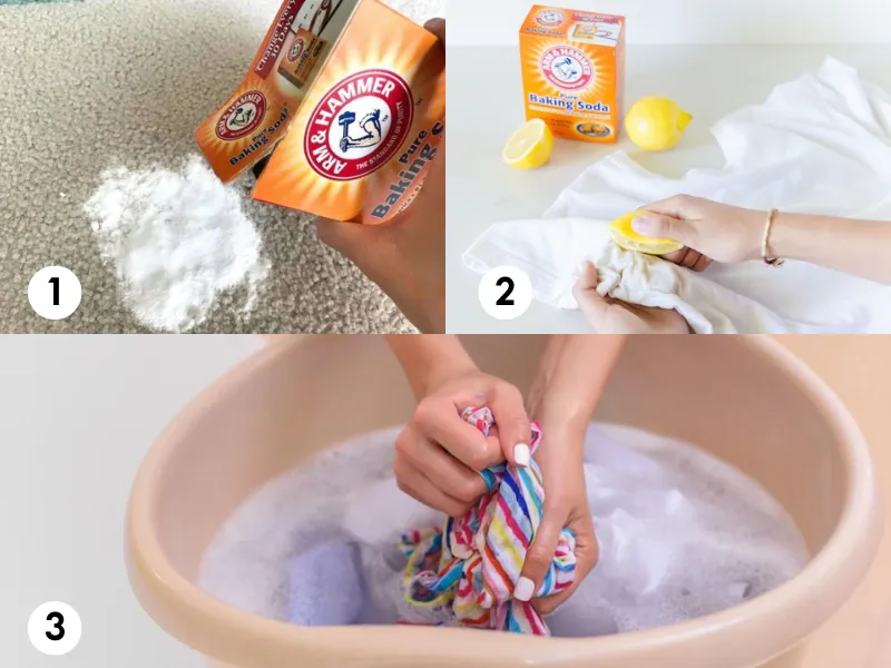 7+ cách tẩy trắng quần áo bằng baking soda siêu hiệu quả