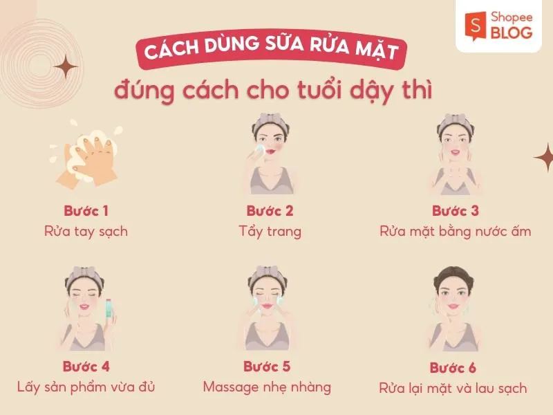 9+ sữa rửa mặt cho tuổi dậy thì an toàn, lành tính cho da 