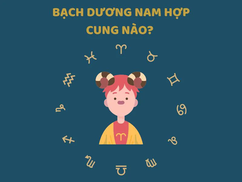 Bạch Dương hợp với cung nào nhất trong 12 cung hoàng đạo?