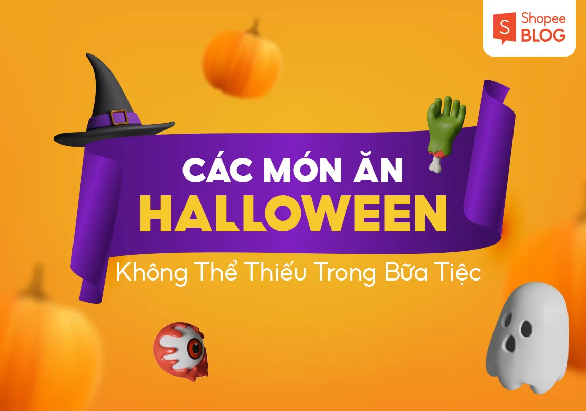 Các món ăn Halloween không thể thiếu trong bữa tiệc